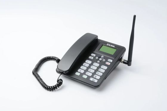 acheter Double téléphone sans fil fixe de bureau de GSM, téléphone de bureau de GSM d'antenne de TNC online manufacture