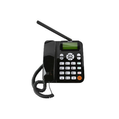 Téléphone sans fil fixe de radio de MP3 FM de téléphone de ligne terrestre d'affaires de batterie au lithium