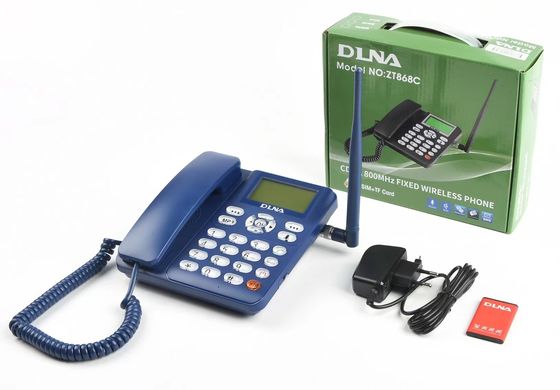 CDMA 800MHz a fixé le téléphone sans fil DLNA ZT868C de ligne terrestre de la batterie CDMA du téléphone 1000mAh